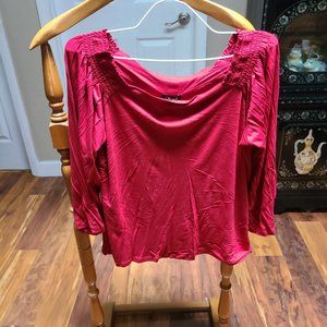 IMAN, S, 2pc poly gaucho knit set NWT